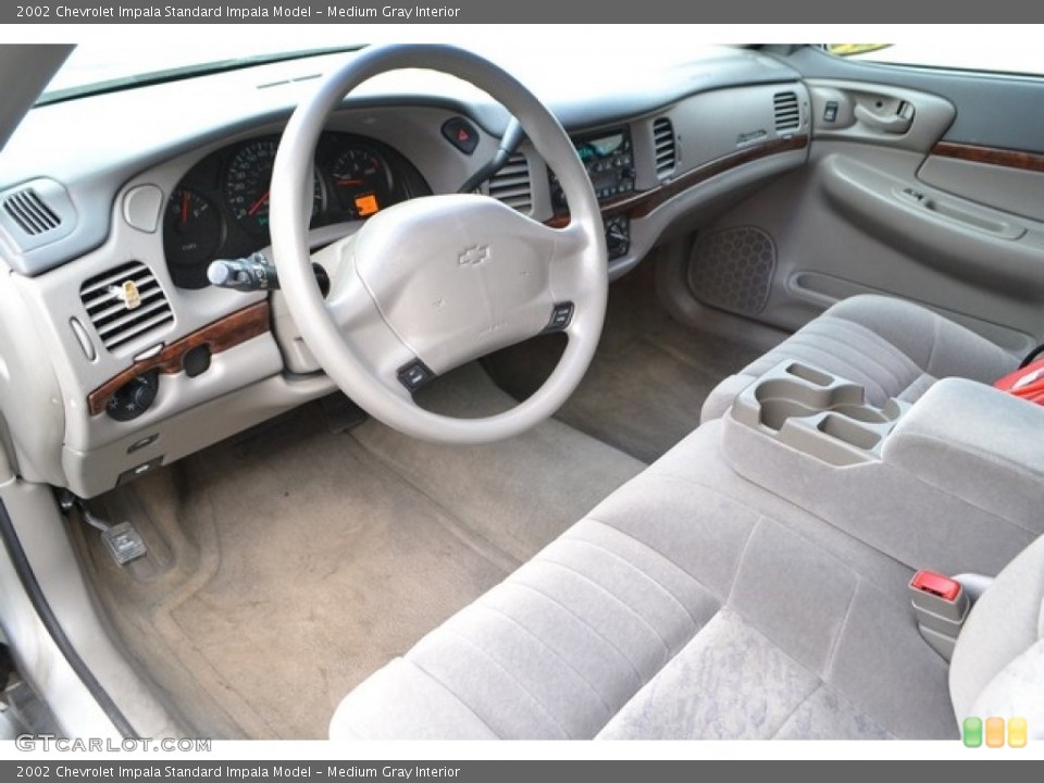 Medium Gray Interior Photo for the 2002 Chevrolet Impala  #110804643