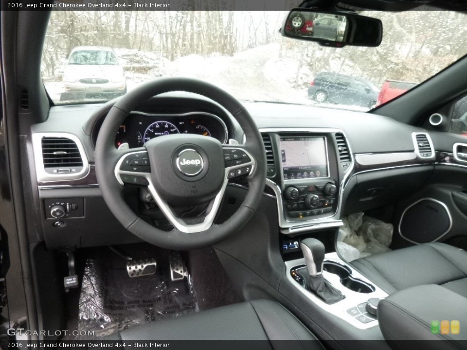 Black Interior Prime Interior for the 2016 Jeep Grand Cherokee Overland 4x4 #110805546