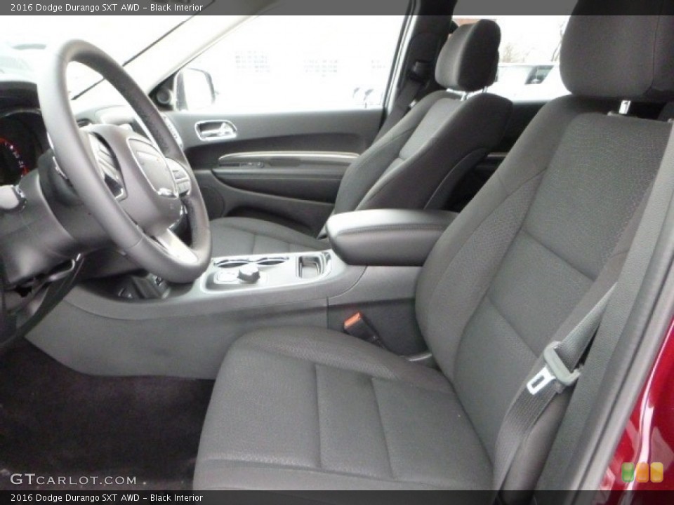 Black Interior Photo for the 2016 Dodge Durango SXT AWD #110806662