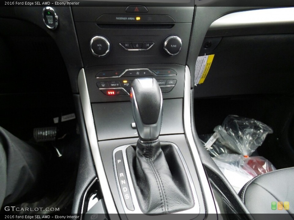 Ebony Interior Transmission for the 2016 Ford Edge SEL AWD #110810136