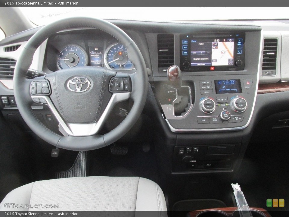 Ash Interior Dashboard for the 2016 Toyota Sienna Limited #110815686
