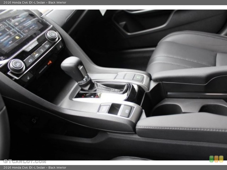 Black Interior Transmission for the 2016 Honda Civic EX-L Sedan #110821116