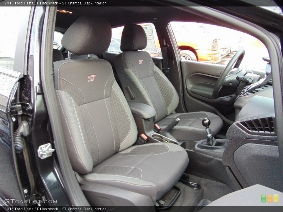 ST Charcoal Black 2015 Ford Fiesta Interiors