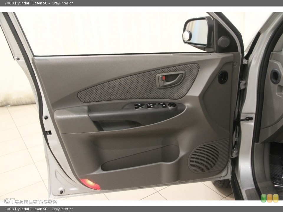 Gray Interior Door Panel for the 2008 Hyundai Tucson SE #110829213