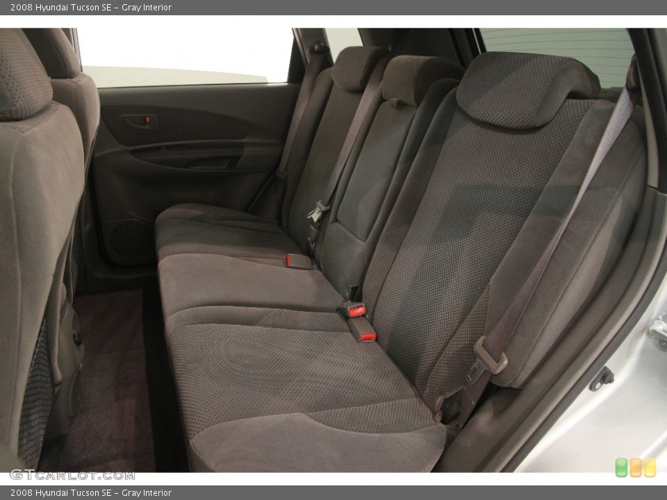 Gray Interior Rear Seat for the 2008 Hyundai Tucson SE #110829354