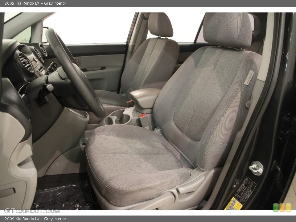 Gray Interior Front Seat for the 2009 Kia Rondo LX #110830293