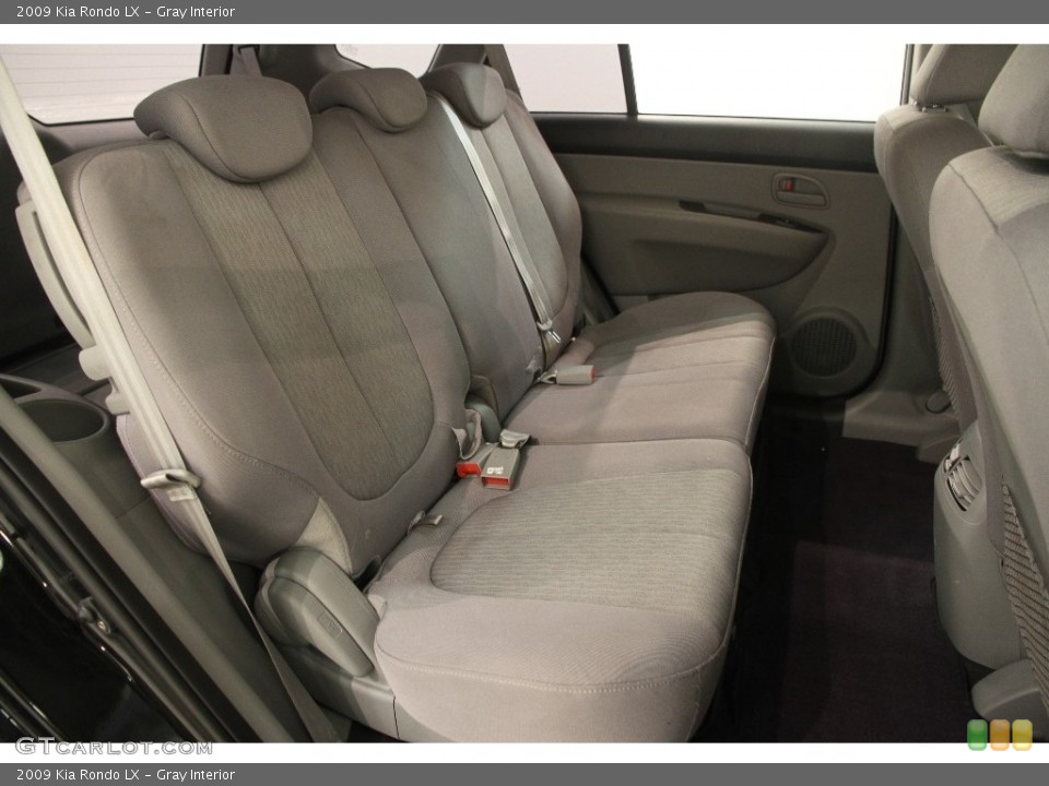 Gray Interior Rear Seat for the 2009 Kia Rondo LX #110830407