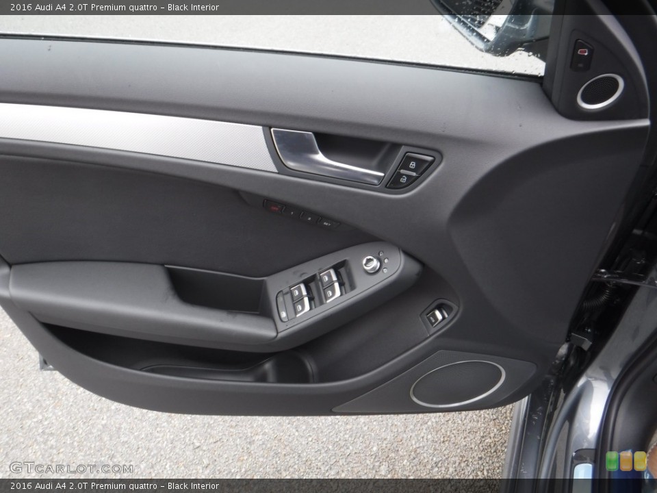 Black Interior Door Panel for the 2016 Audi A4 2.0T Premium quattro #110852666