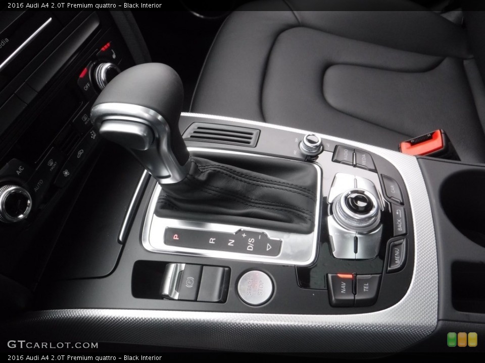Black Interior Transmission for the 2016 Audi A4 2.0T Premium quattro #110854094