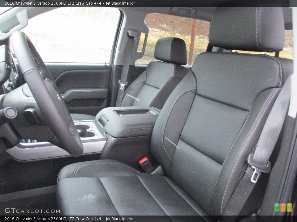 Jet Black Interior Front Seat for the 2016 Chevrolet Silverado 2500HD LTZ Crew Cab 4x4 #110858066