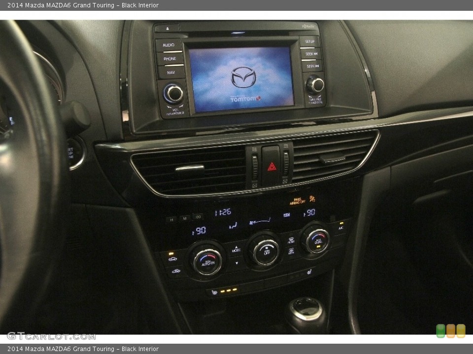 Black Interior Controls for the 2014 Mazda MAZDA6 Grand Touring #110864540