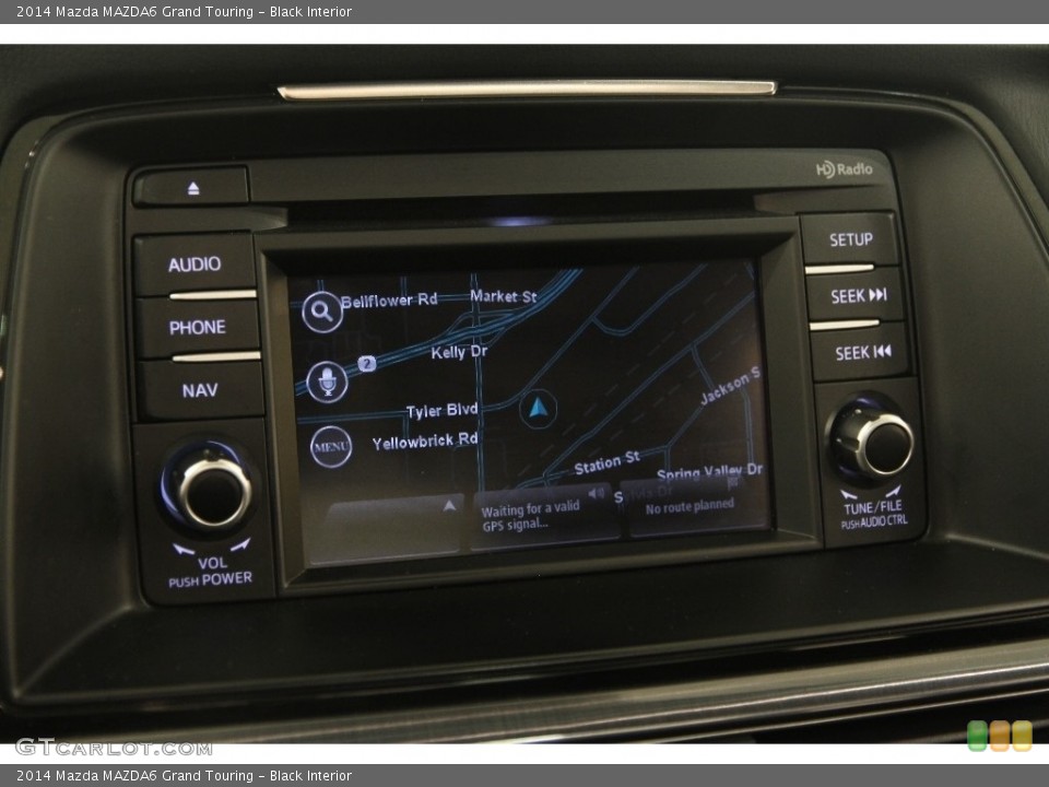 Black Interior Navigation for the 2014 Mazda MAZDA6 Grand Touring #110864558