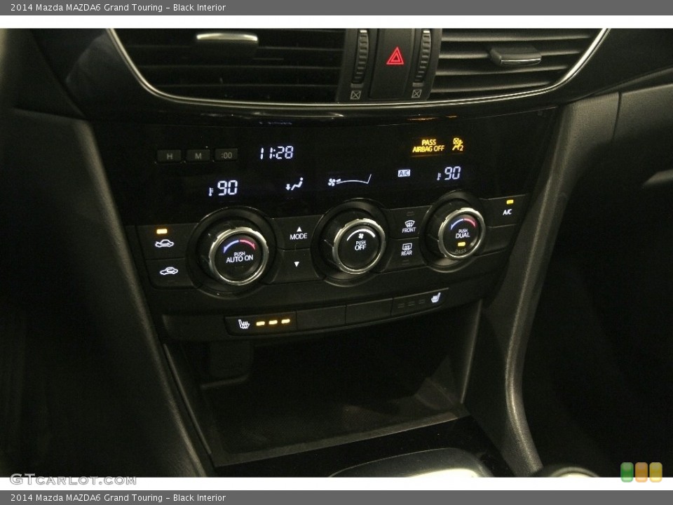 Black Interior Controls for the 2014 Mazda MAZDA6 Grand Touring #110864633