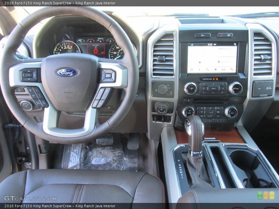 King Ranch Java Interior Dashboard for the 2016 Ford F150 King Ranch SuperCrew #110867822