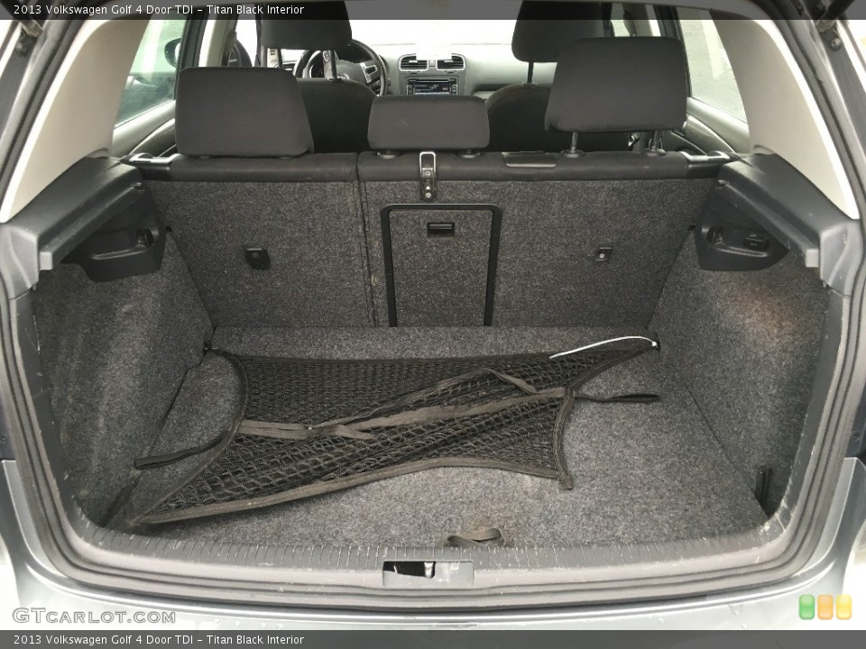 Titan Black Interior Trunk for the 2013 Volkswagen Golf 4 Door TDI #110869835