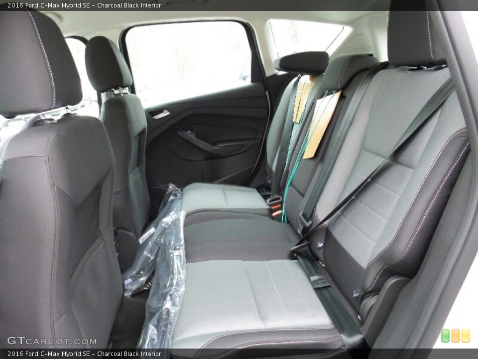 Charcoal Black Interior Rear Seat for the 2016 Ford C-Max Hybrid SE #110872274