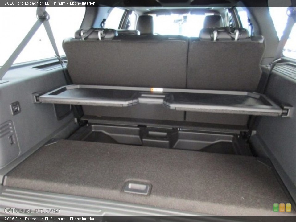 Ebony Interior Trunk for the 2016 Ford Expedition EL Platinum #110884928