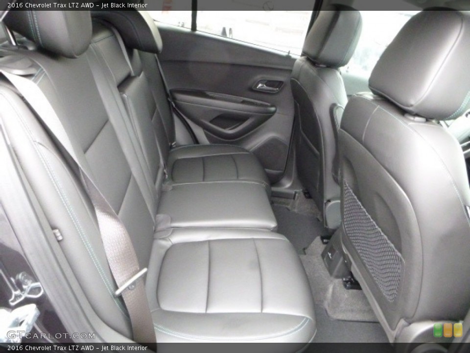 Jet Black Interior Rear Seat for the 2016 Chevrolet Trax LTZ AWD #110887540