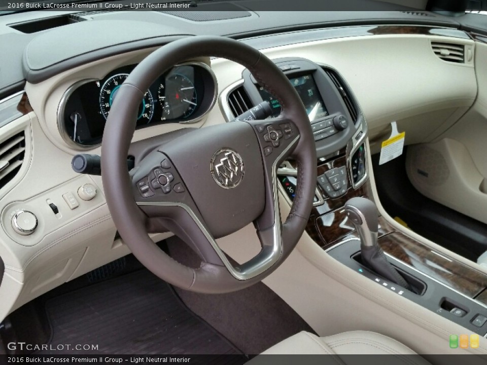 Light Neutral 2016 Buick LaCrosse Interiors