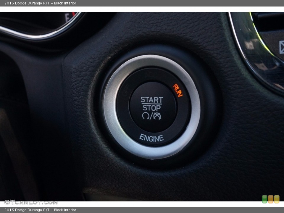 Black Interior Controls for the 2016 Dodge Durango R/T #110910259