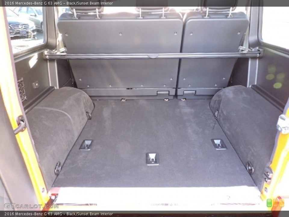 Black/Sunset Beam Interior Trunk for the 2016 Mercedes-Benz G 63 AMG #110918727