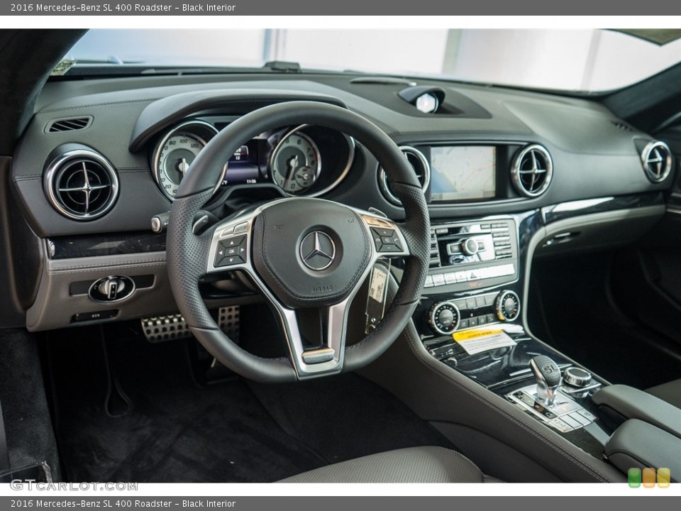 Black Interior Prime Interior for the 2016 Mercedes-Benz SL 400 Roadster #110919072