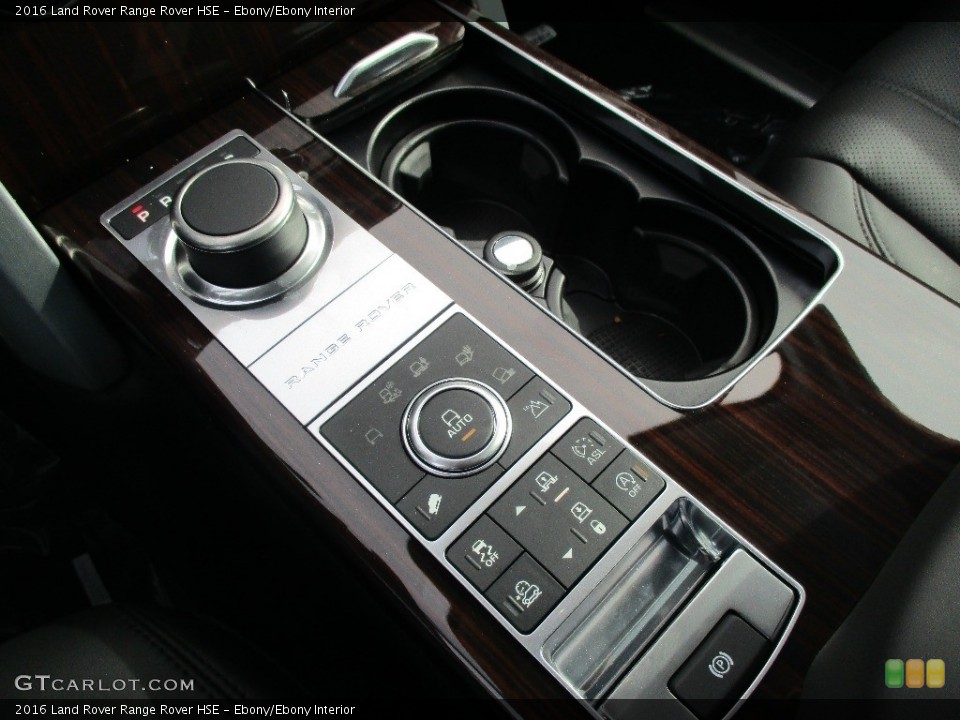 Ebony/Ebony Interior Controls for the 2016 Land Rover Range Rover HSE #110926374