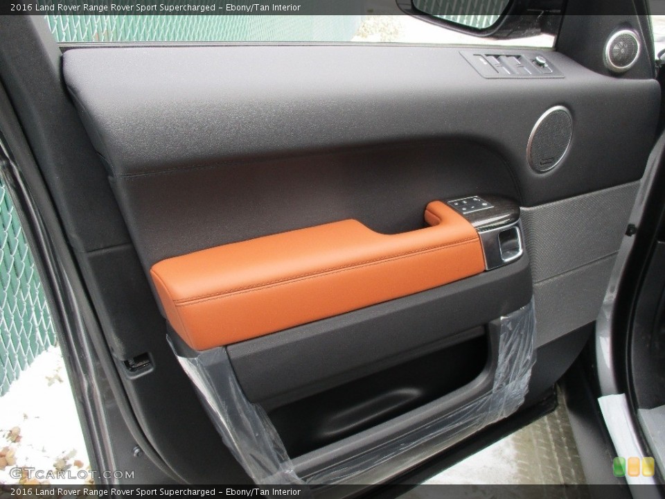 Ebony/Tan Interior Door Panel for the 2016 Land Rover Range Rover Sport Supercharged #110926749