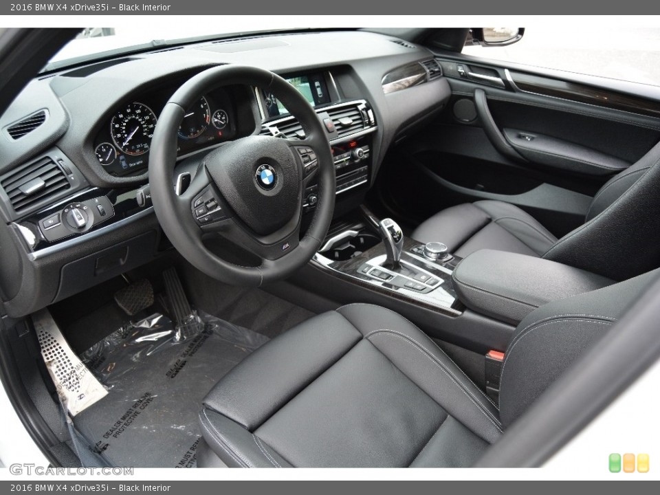 Black 2016 BMW X4 Interiors