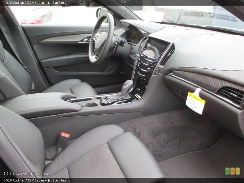 Jet Black Interior Photo for the 2016 Cadillac ATS V Sedan #110955220
