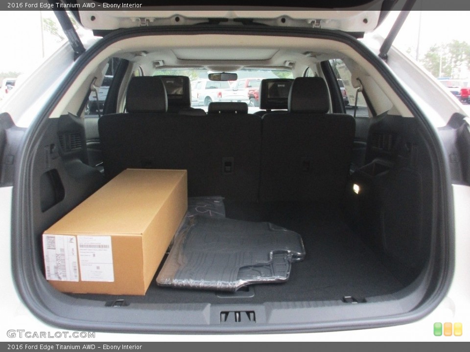 Ebony Interior Trunk for the 2016 Ford Edge Titanium AWD #110959357