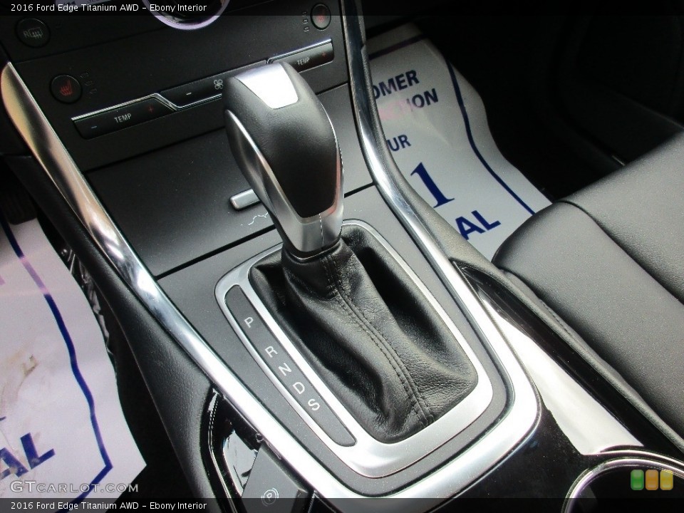 Ebony Interior Transmission for the 2016 Ford Edge Titanium AWD #110959663