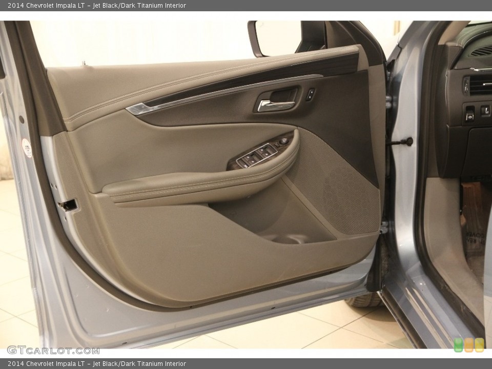 Jet Black/Dark Titanium Interior Door Panel for the 2014 Chevrolet Impala LT #110971367