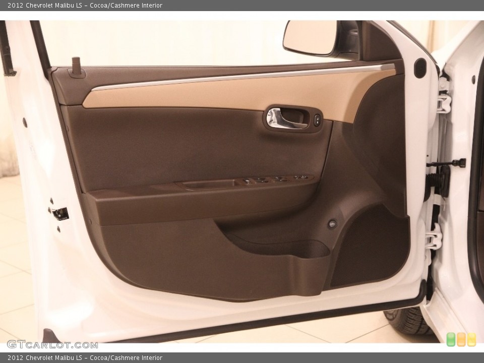 Cocoa/Cashmere Interior Door Panel for the 2012 Chevrolet Malibu LS #110971746
