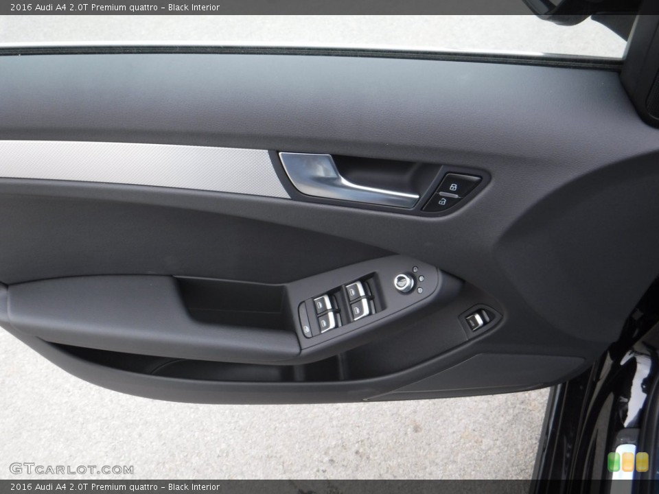 Black Interior Door Panel for the 2016 Audi A4 2.0T Premium quattro #110990947