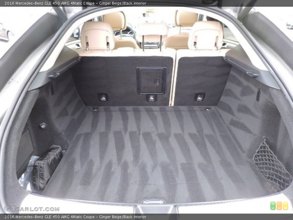 Ginger Beige/Black Interior Trunk for the 2016 Mercedes-Benz GLE 450 AMG 4Matic Coupe #110992981