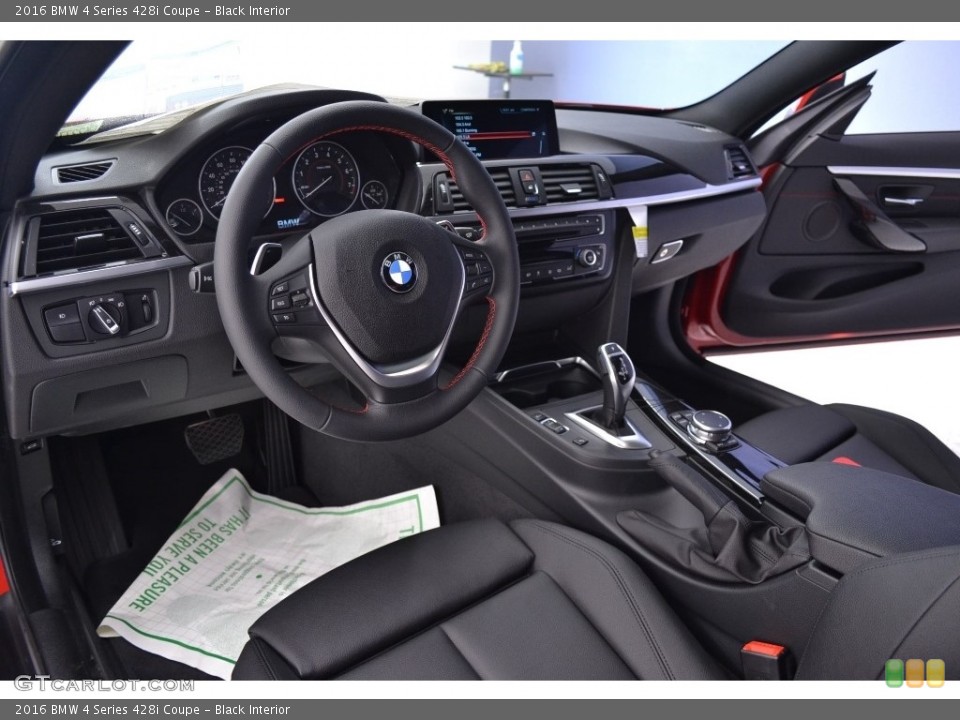 Black Interior Photo for the 2016 BMW 4 Series 428i Coupe #110995027