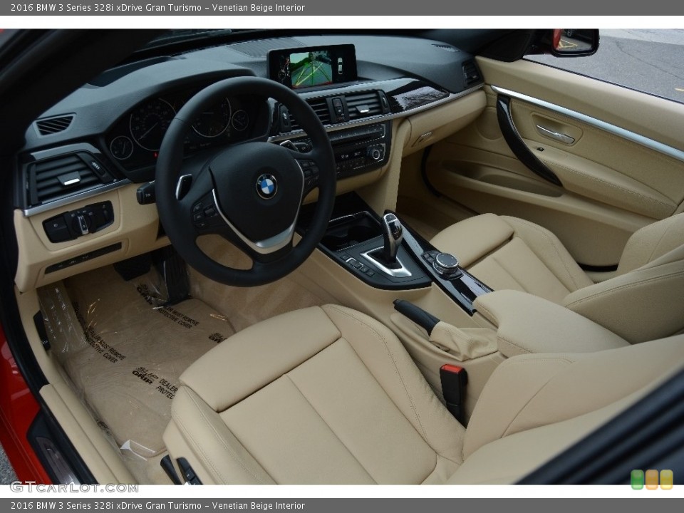 Venetian Beige Interior Photo for the 2016 BMW 3 Series 328i xDrive Gran Turismo #111001156