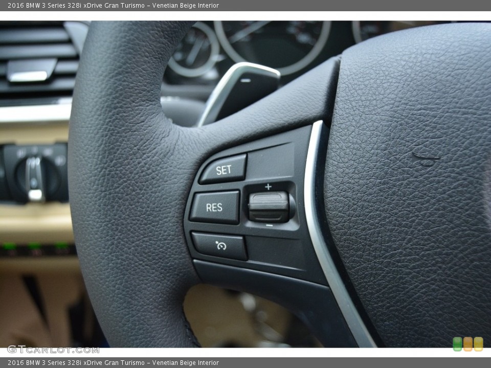 Venetian Beige Interior Controls for the 2016 BMW 3 Series 328i xDrive Gran Turismo #111001402