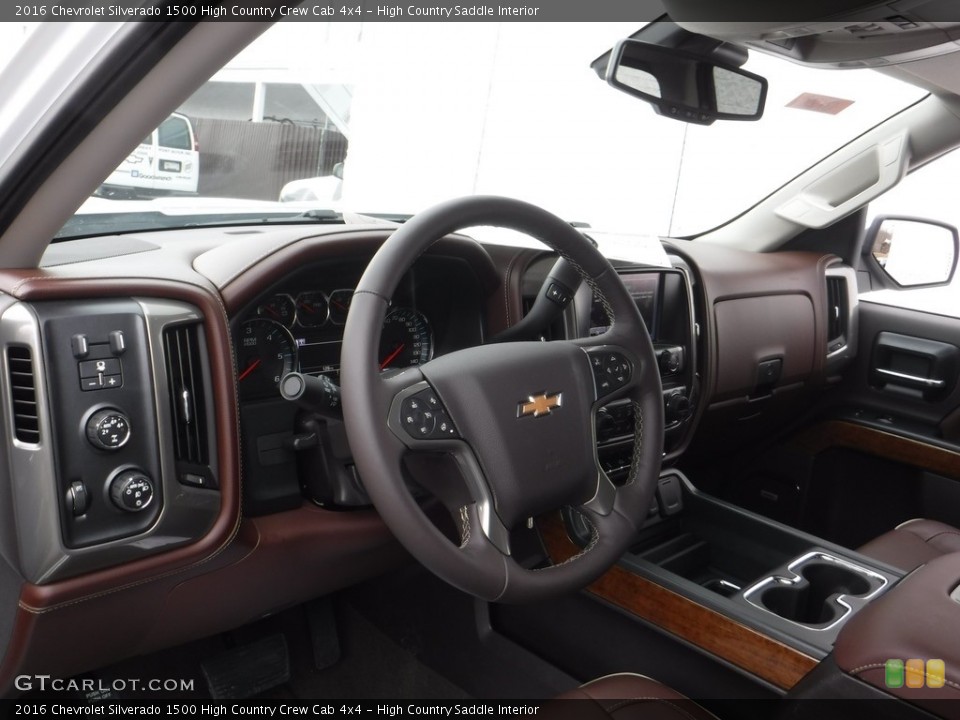 High Country Saddle Interior Prime Interior for the 2016 Chevrolet Silverado 1500 High Country Crew Cab 4x4 #111008968