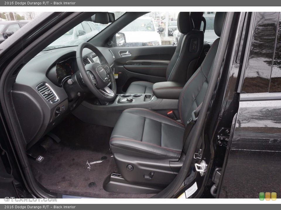 Black Interior Photo for the 2016 Dodge Durango R/T #111011353