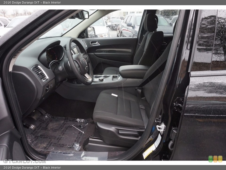 Black Interior Photo for the 2016 Dodge Durango SXT #111011665