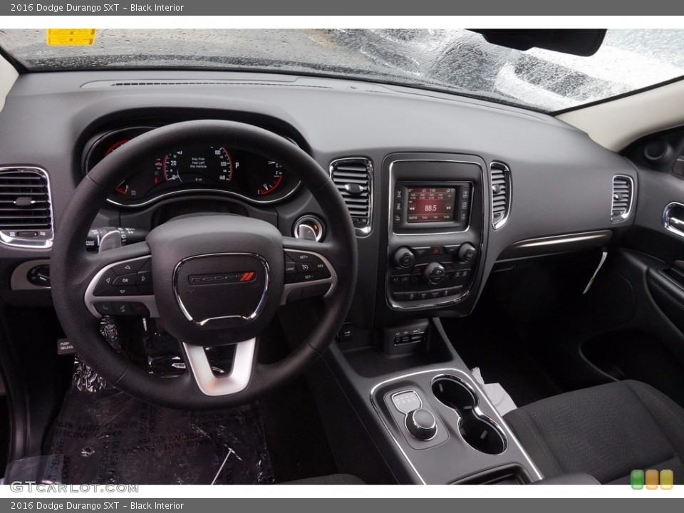 Black Interior Dashboard for the 2016 Dodge Durango SXT #111011698