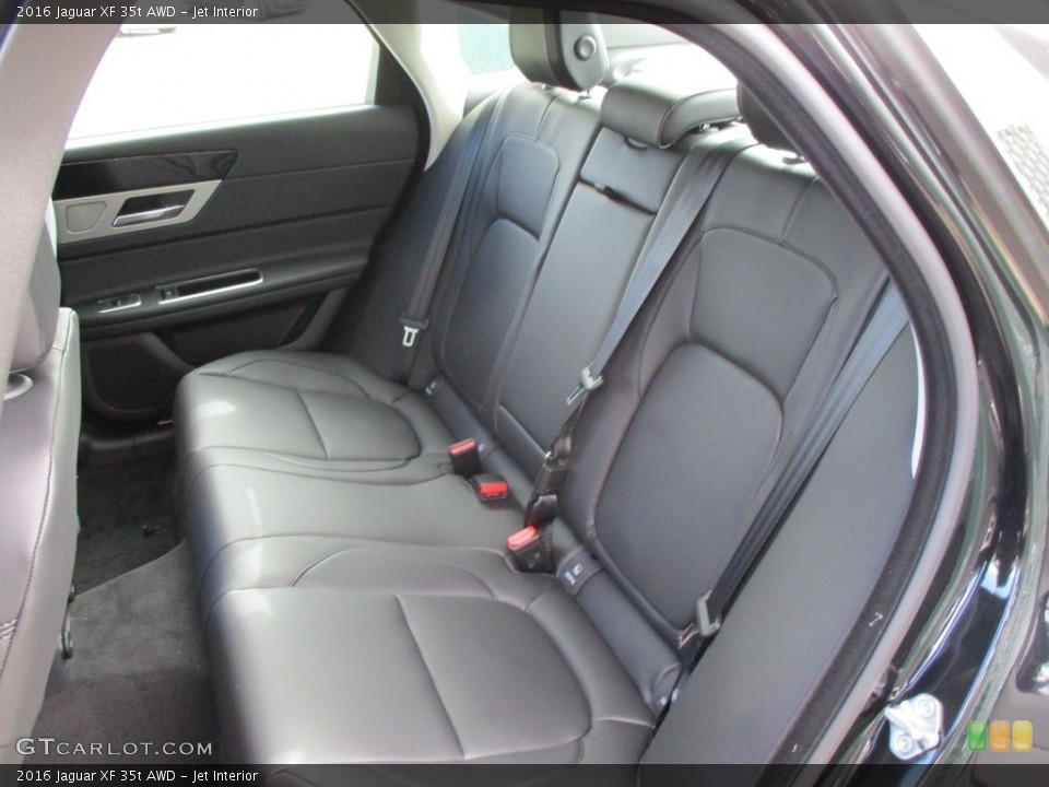 Jet Interior Rear Seat for the 2016 Jaguar XF 35t AWD #111012799
