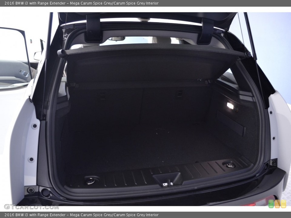 Mega Carum Spice Grey/Carum Spice Grey Interior Trunk for the 2016 BMW i3 with Range Extender #111035727