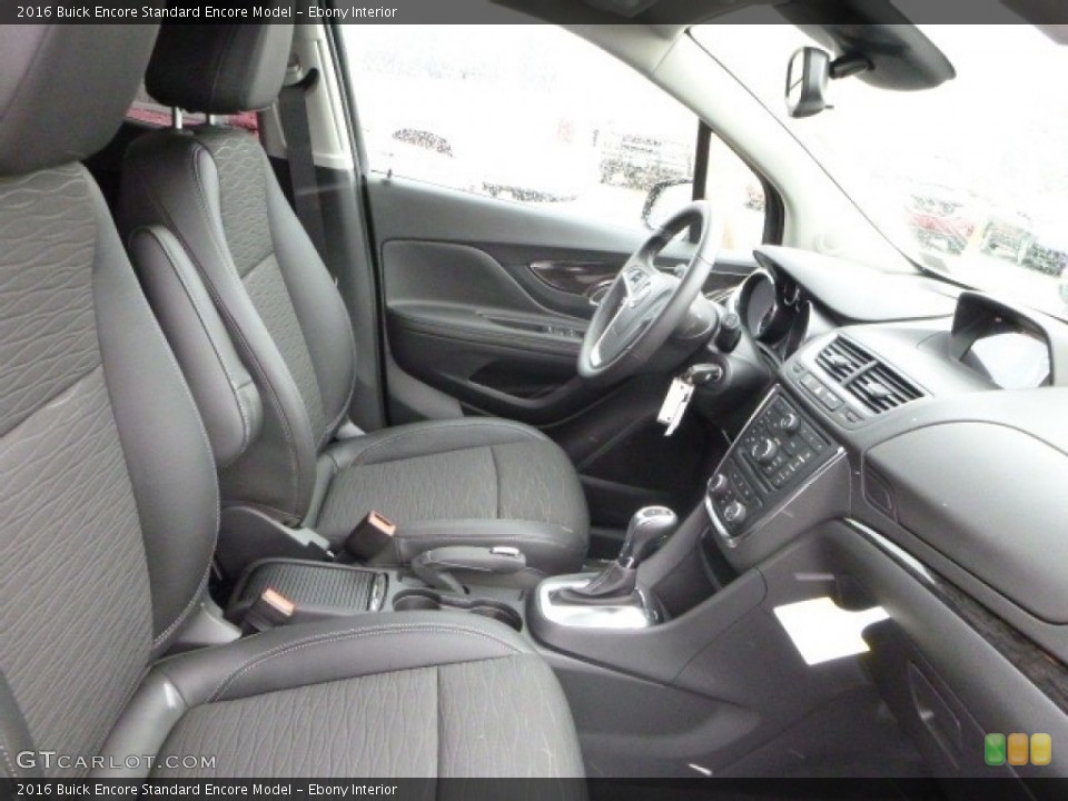 Ebony Interior Photo for the 2016 Buick Encore  #111043631