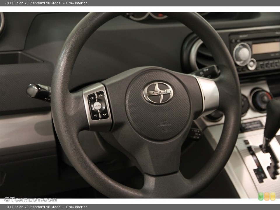 Gray Interior Steering Wheel for the 2011 Scion xB  #111067292