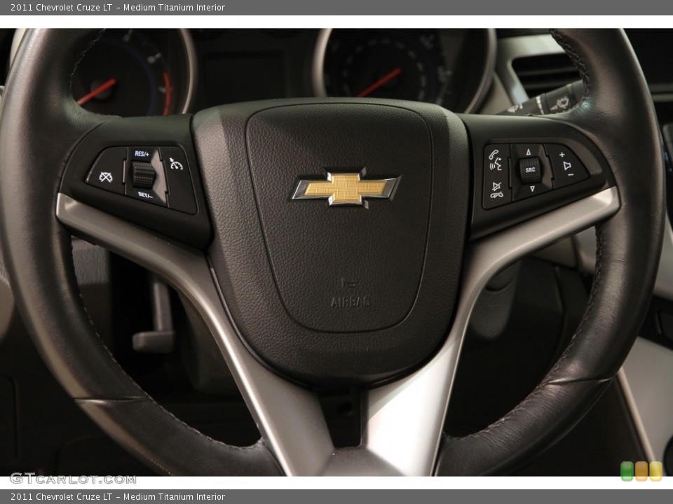 Medium Titanium Interior Steering Wheel for the 2011 Chevrolet Cruze LT #111067979