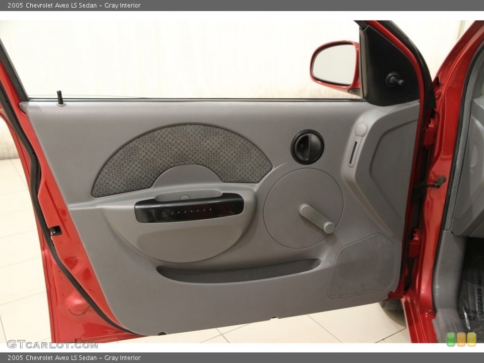 Gray Interior Door Panel for the 2005 Chevrolet Aveo LS Sedan #111071321
