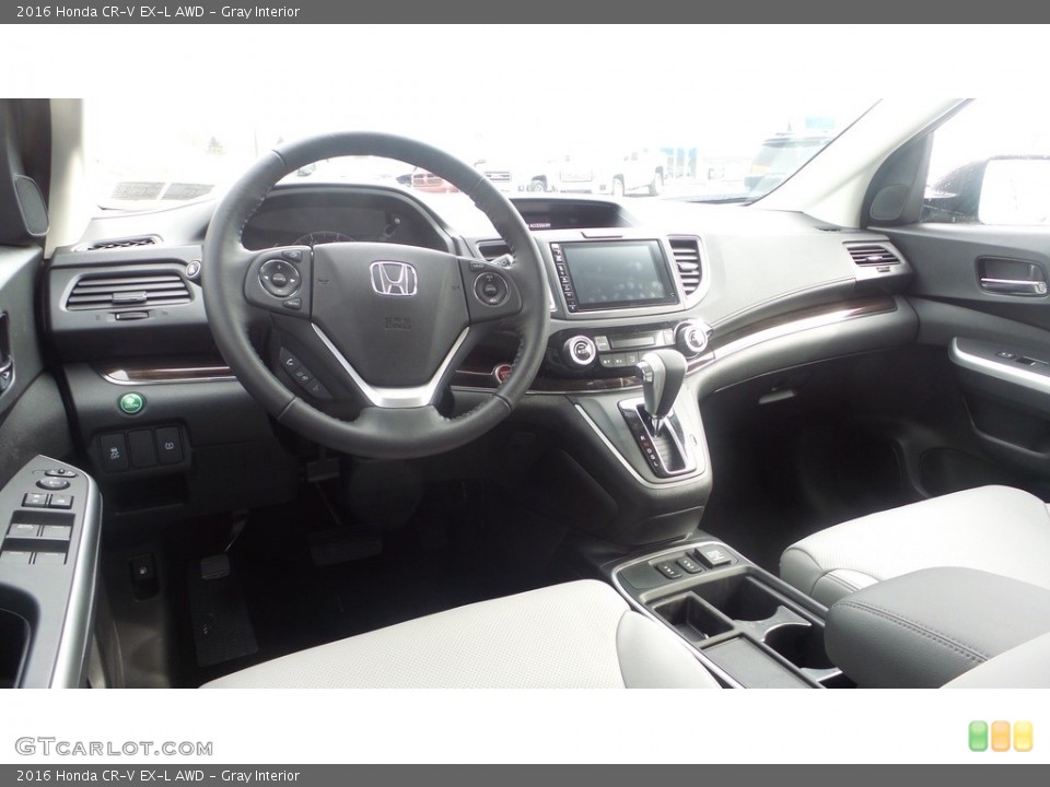 Gray Interior Prime Interior for the 2016 Honda CR-V EX-L AWD #111073514